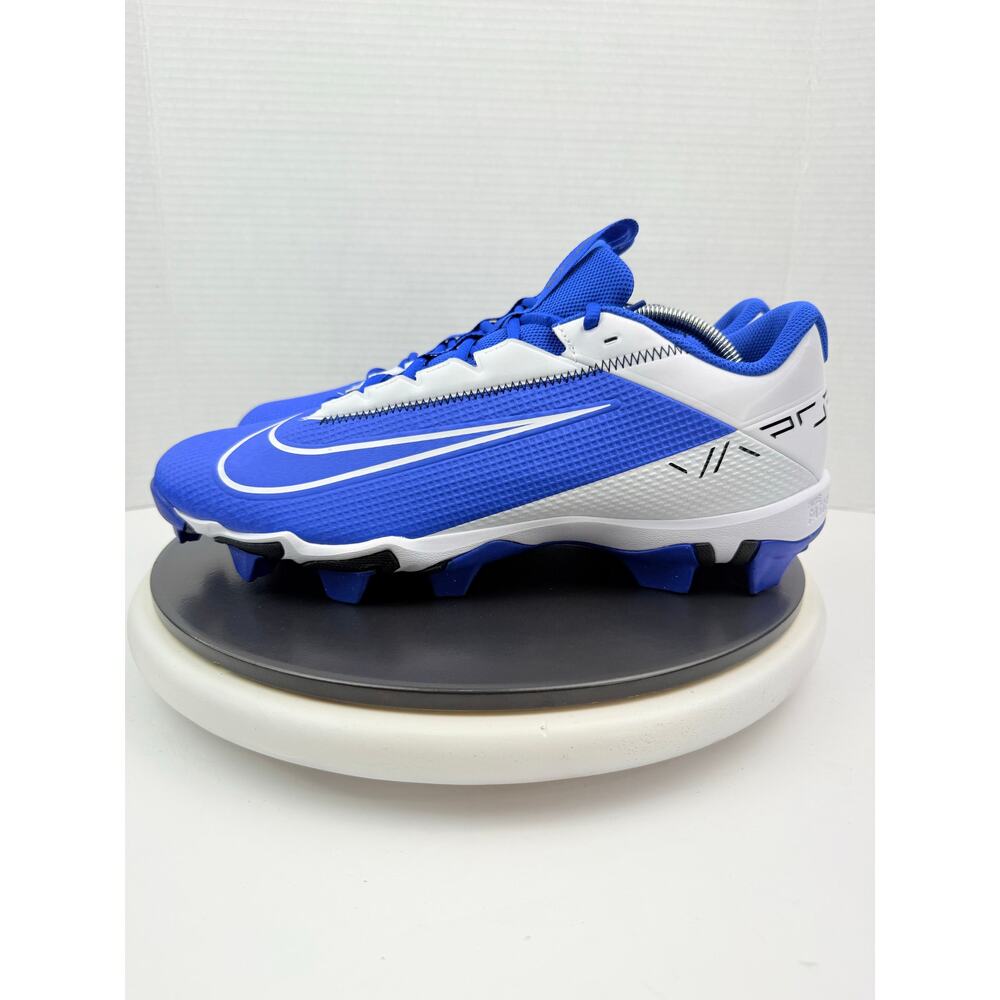 Nike Vapor Edge Shark 2 Mens Size‎ 12 Blue White Football Cleats DH5088-400 NEW